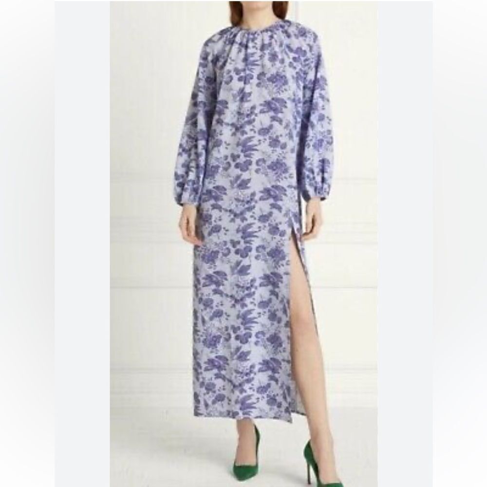 NWT Hill House Cottage The Simone Maxi Dress Tonal Lilac Medium